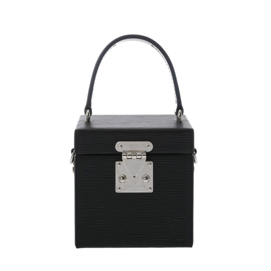 路易威登 Louis Vuitton Epi Bleeker Box 2WAY Noir M52703 女士真皮手提包 A 級二手 Ginzo-1