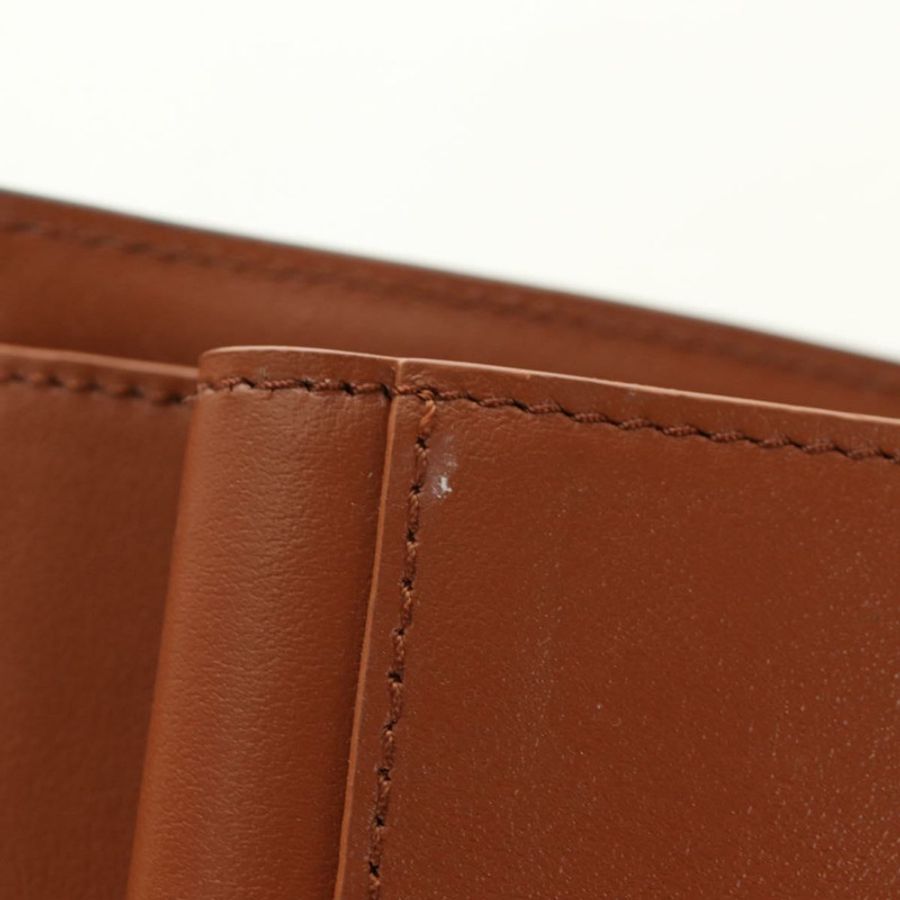 【日本直送】CELINE Triomphe 皮夾 牛仔藍 金色 正品 184693M-26