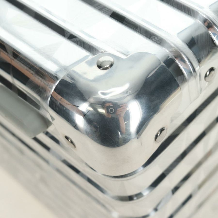 【日本直送】TIFFANY&Co. Rimowa 聯名首飾盒,金屬銀色,正品編號 184639SM-15