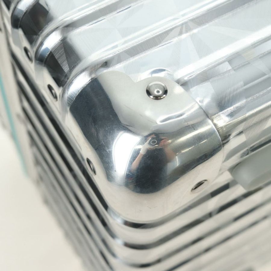 【日本直送】TIFFANY&Co. Rimowa 聯名首飾盒,金屬銀色,正品編號 184639SM-16