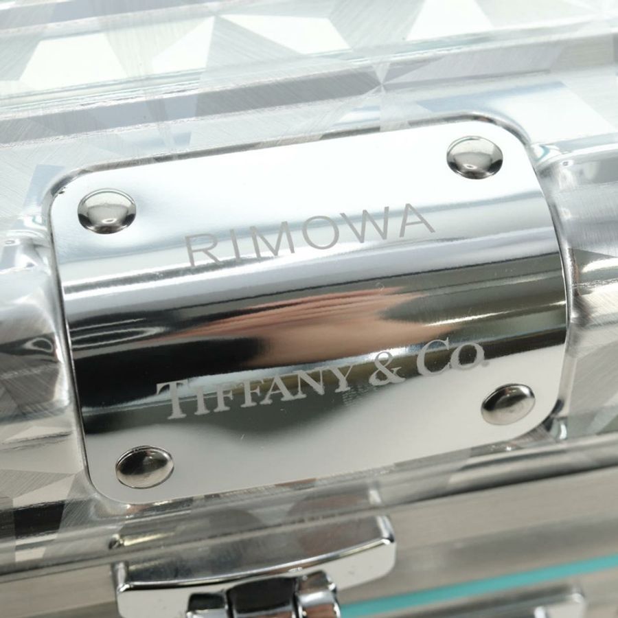 【日本直送】TIFFANY&Co. Rimowa 聯名首飾盒,金屬銀色,正品編號 184639SM-20