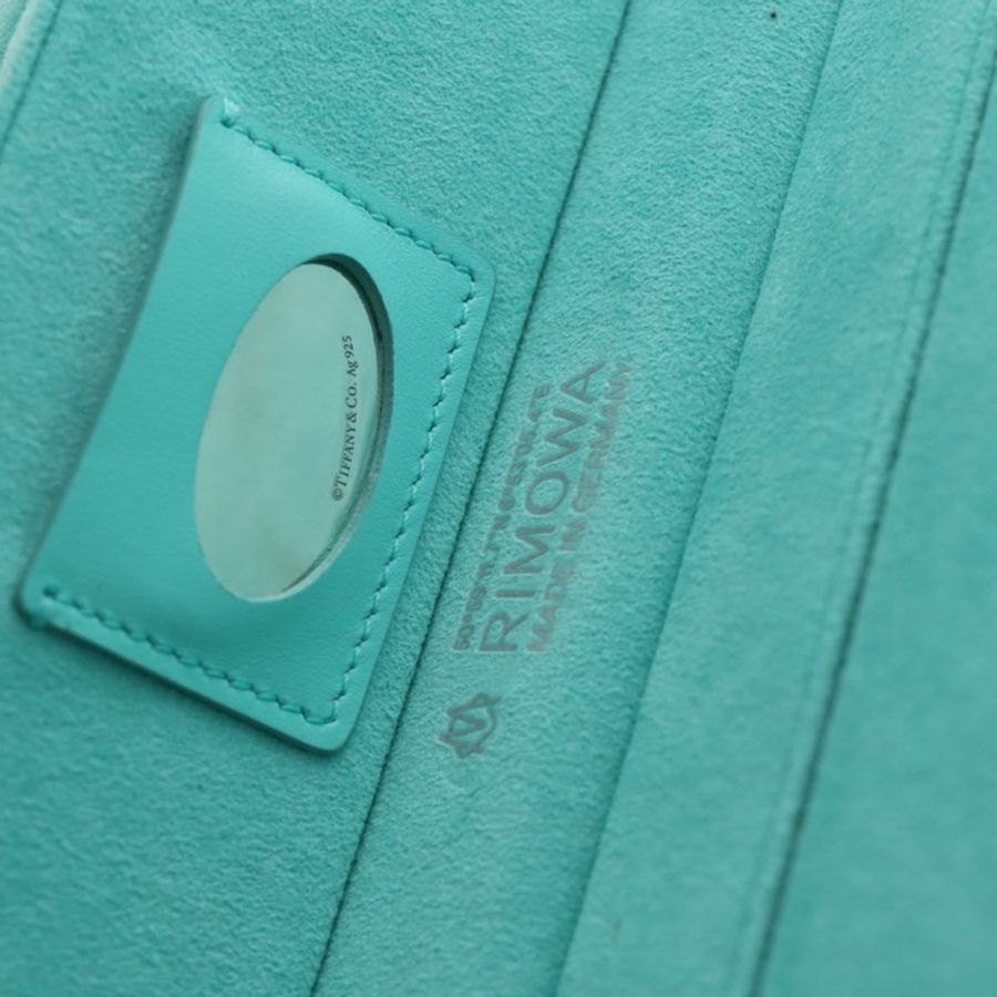 【日本直送】TIFFANY&Co. Rimowa 聯名首飾盒,金屬銀色,正品編號 184639SM-25