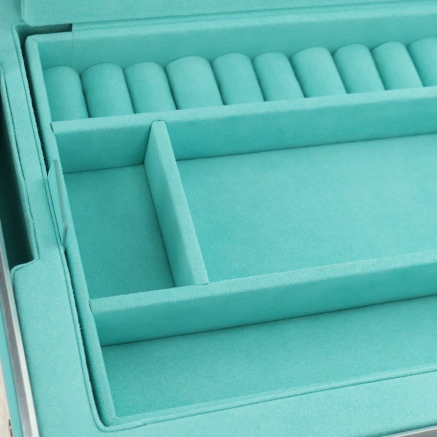 【日本直送】TIFFANY&Co. Rimowa 聯名首飾盒,金屬銀色,正品編號 184639SM-28
