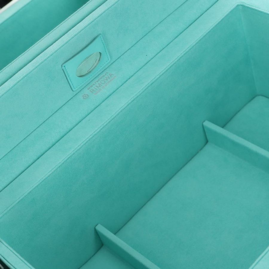 【日本直送】TIFFANY&Co. Rimowa 聯名首飾盒,金屬銀色,正品編號 184639SM-37