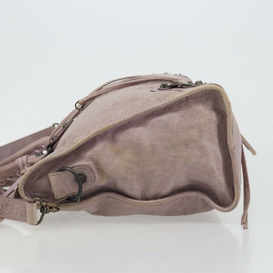 【日本直送】BALENCIAGA The City 手提包 皮革 2way 紫色 115748 正品 184981SM-3