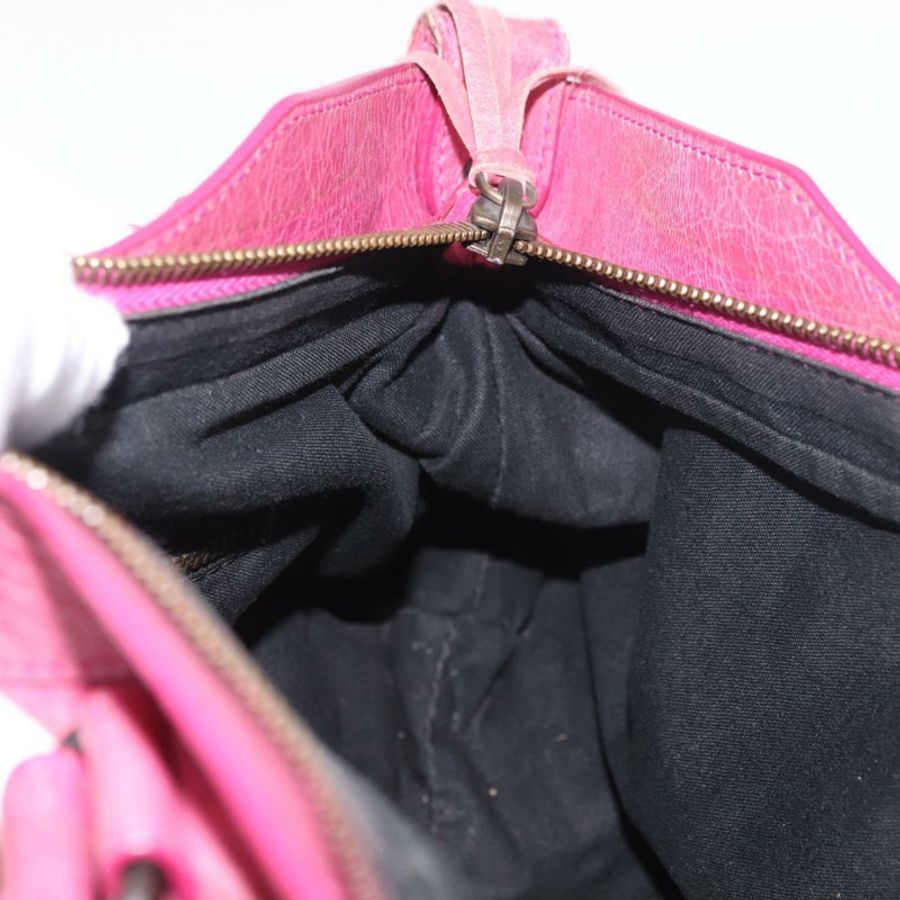 【日本直送】BALENCIAGA The First 手提包 皮革 2way 粉紅色 103208 正品 184935SM-22