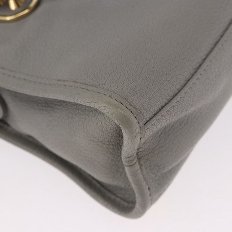 【日本直送】BALENCIAGA 經典金屬邊迷你都會兩用套件 灰色 390160 授權碼 185404SAM-16