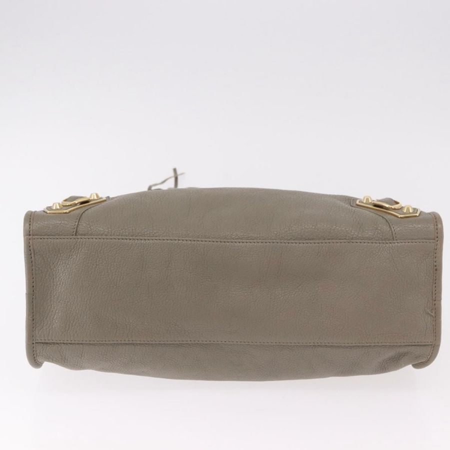 【日本直送】BALENCIAGA 經典金屬邊飾都會包 2way 米色 390154 正品 185406SAM-4