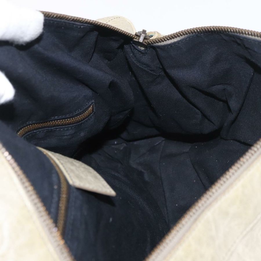 【日本直送】BALENCIAGA Tzigie 手提包 皮革 兩用 米色 128523 正品 185359V-22