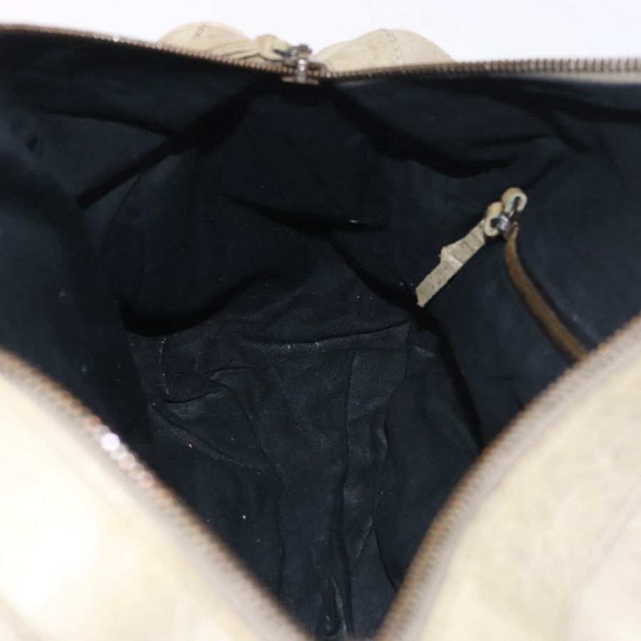 【日本直送】BALENCIAGA Tzigie 手提包 皮革 兩用 米色 128523 正品 185359V-23