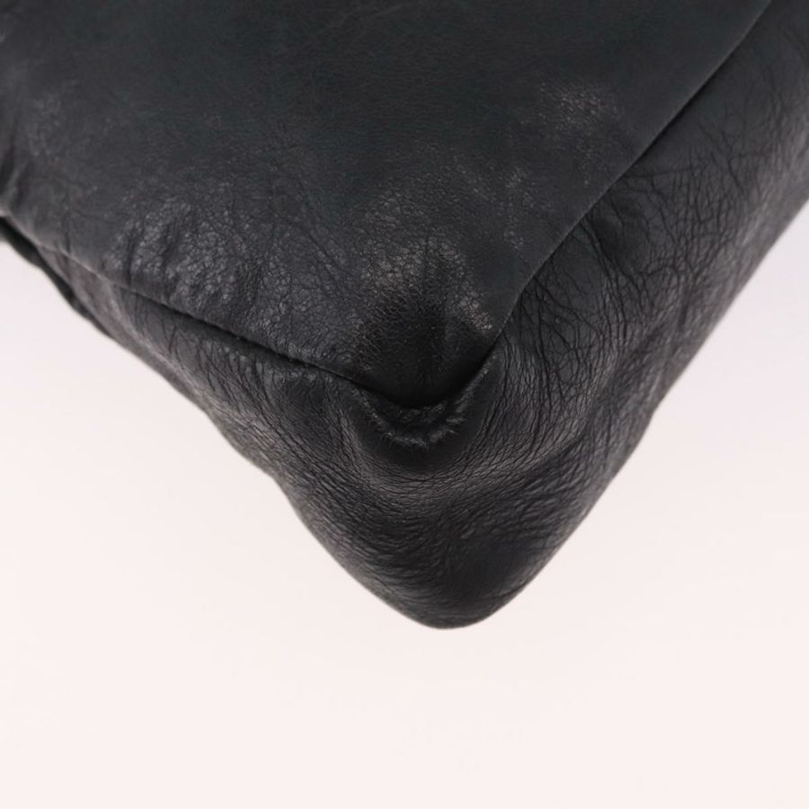 【日本直送】BALENCIAGA The First 手提包 皮革 2way 黑色 103208 正品 185447M-17