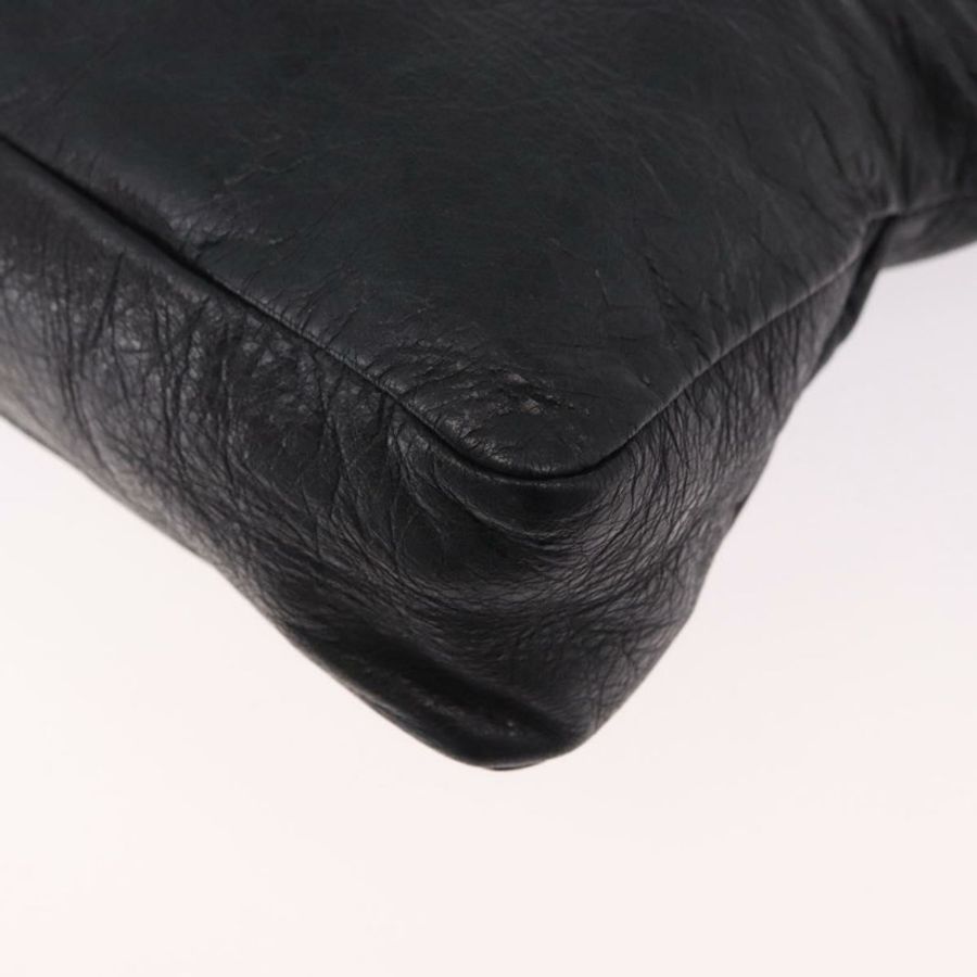 【日本直送】BALENCIAGA The First 手提包 皮革 2way 黑色 103208 正品 185447M-18