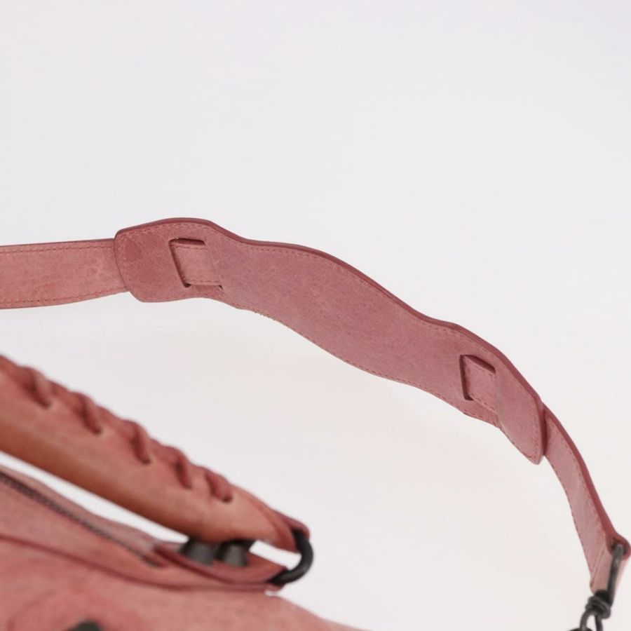 【日本直送】BALENCIAGA The First 手提包 皮革 2way 粉紅色 103208 正品 185362V-13