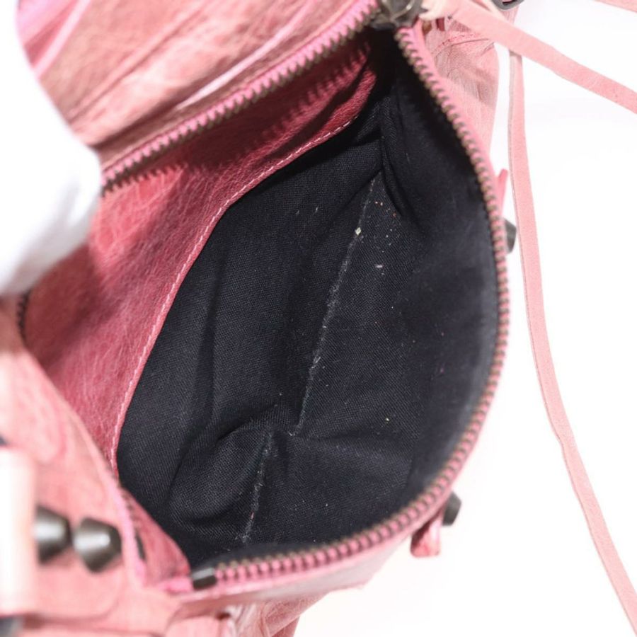 【日本直送】BALENCIAGA The First 手提包 皮革 2way 粉紅色 103208 正品 185362V-26