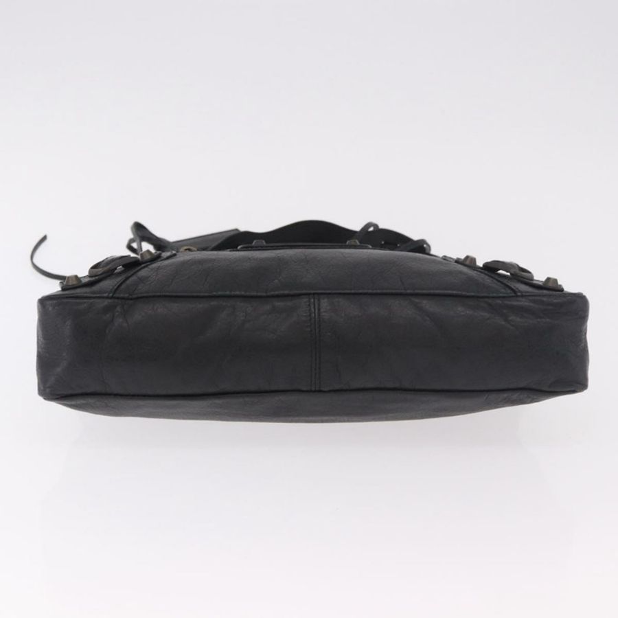 【日本直送】BALENCIAGA The First 手提包 皮革 2way 黑色 103208 正品 185399SAM-4