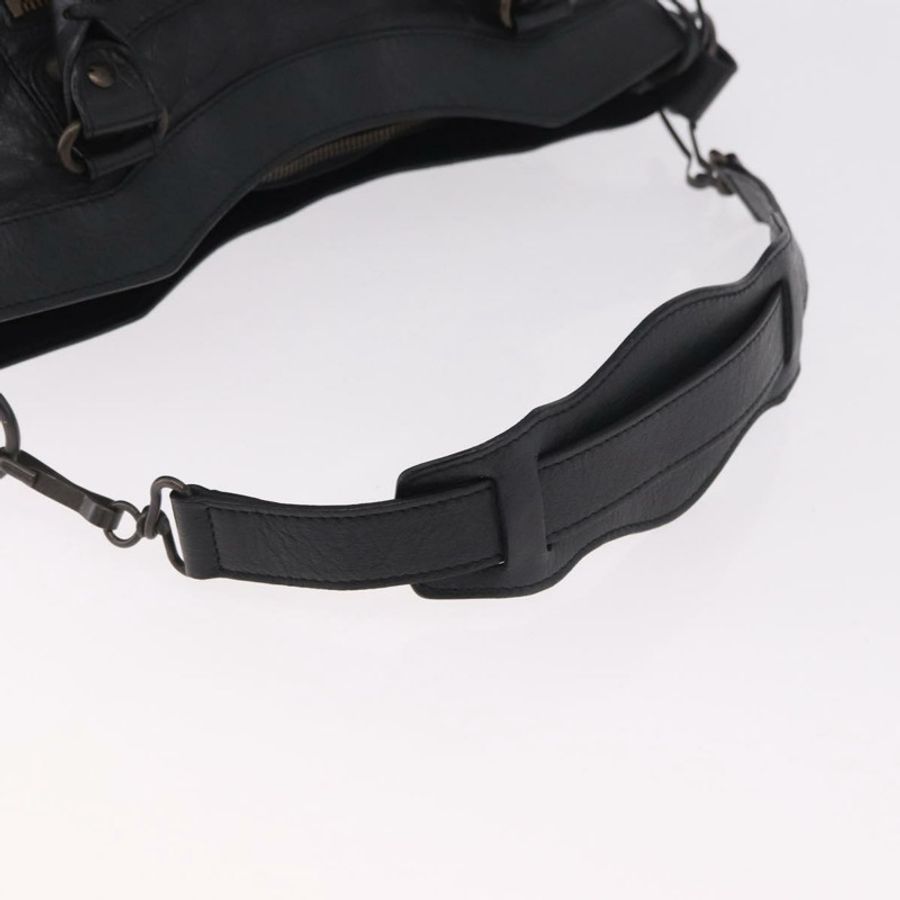 【日本直送】BALENCIAGA The First 手提包 皮革 2way 黑色 103208 正品 185399SAM-7