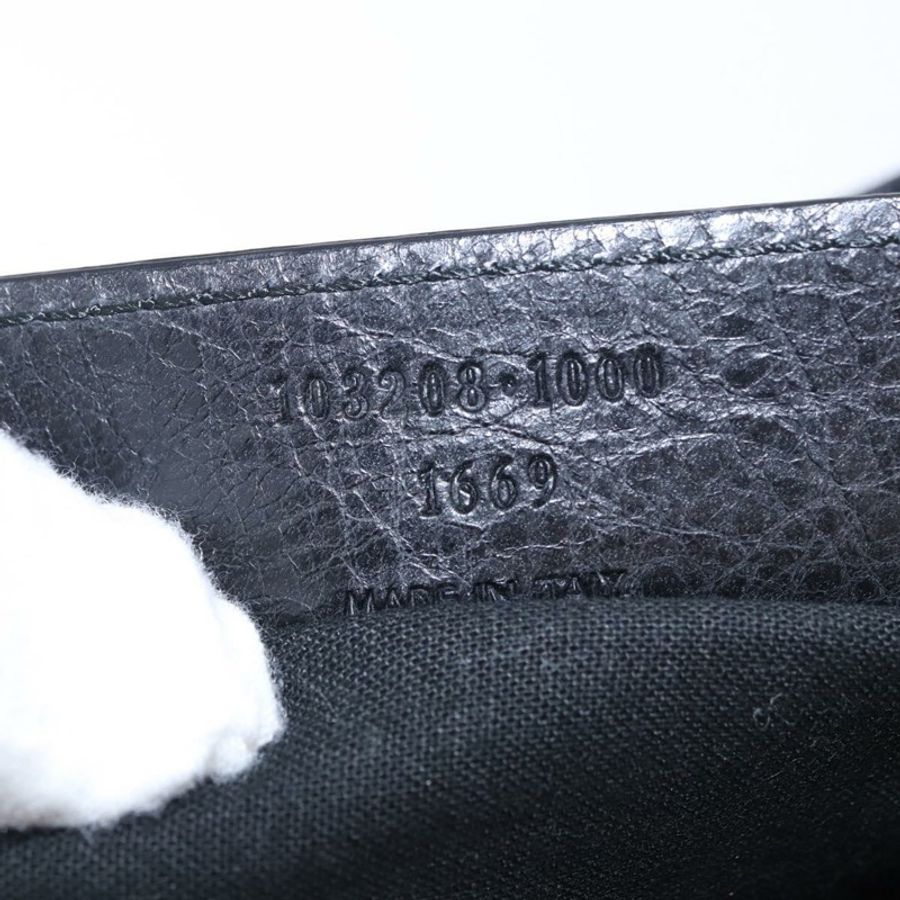 【日本直送】BALENCIAGA The First 手提包 皮革 2way 黑色 103208 正品 185399SAM-11