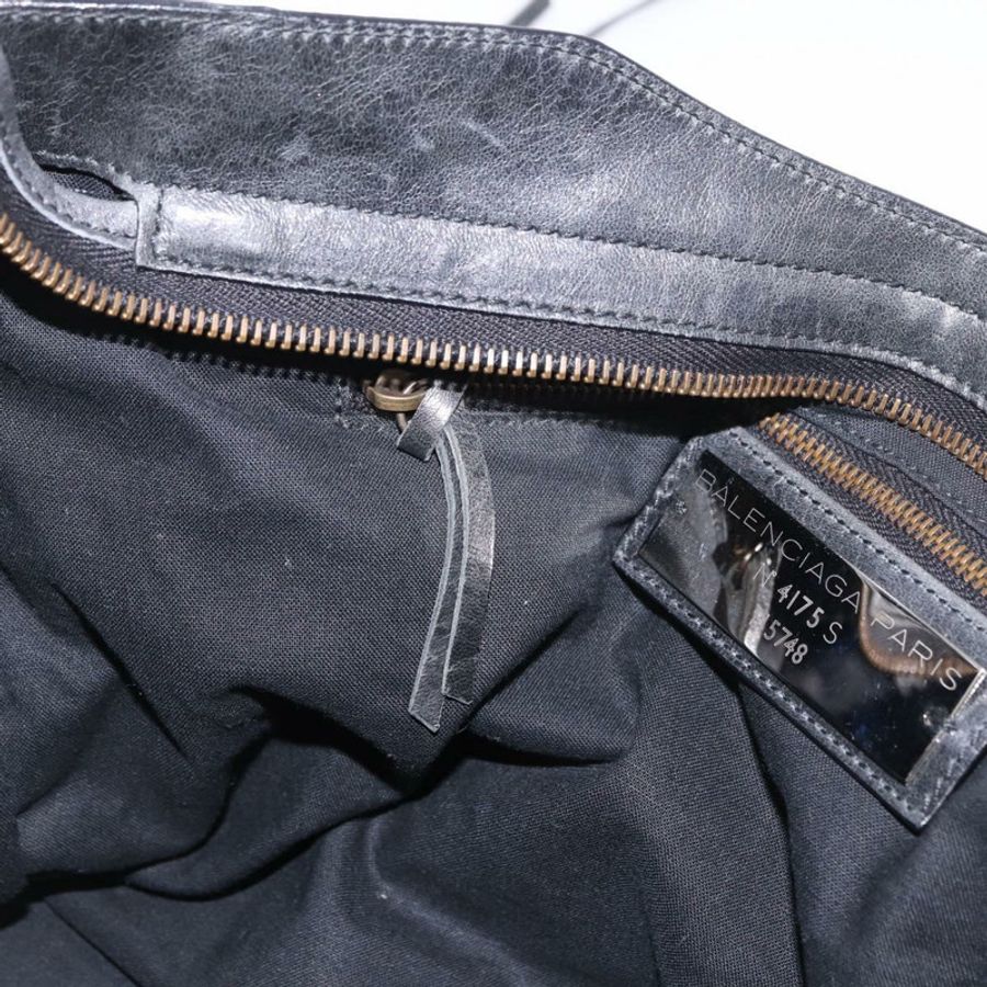 【日本直送】BALENCIAGA The City 手提包,皮革材質,黑色,兩用款,貨號 115748,正品編號 185364SAM-24