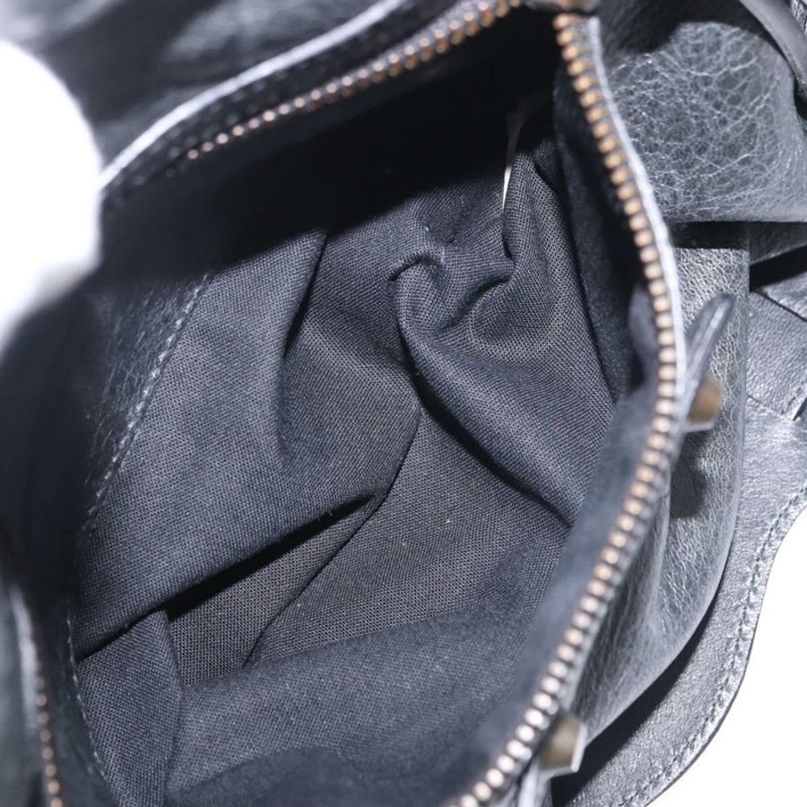 【日本直送】BALENCIAGA The City 手提包,皮革材質,黑色,兩用款,貨號 115748,正品編號 185364SAM-26