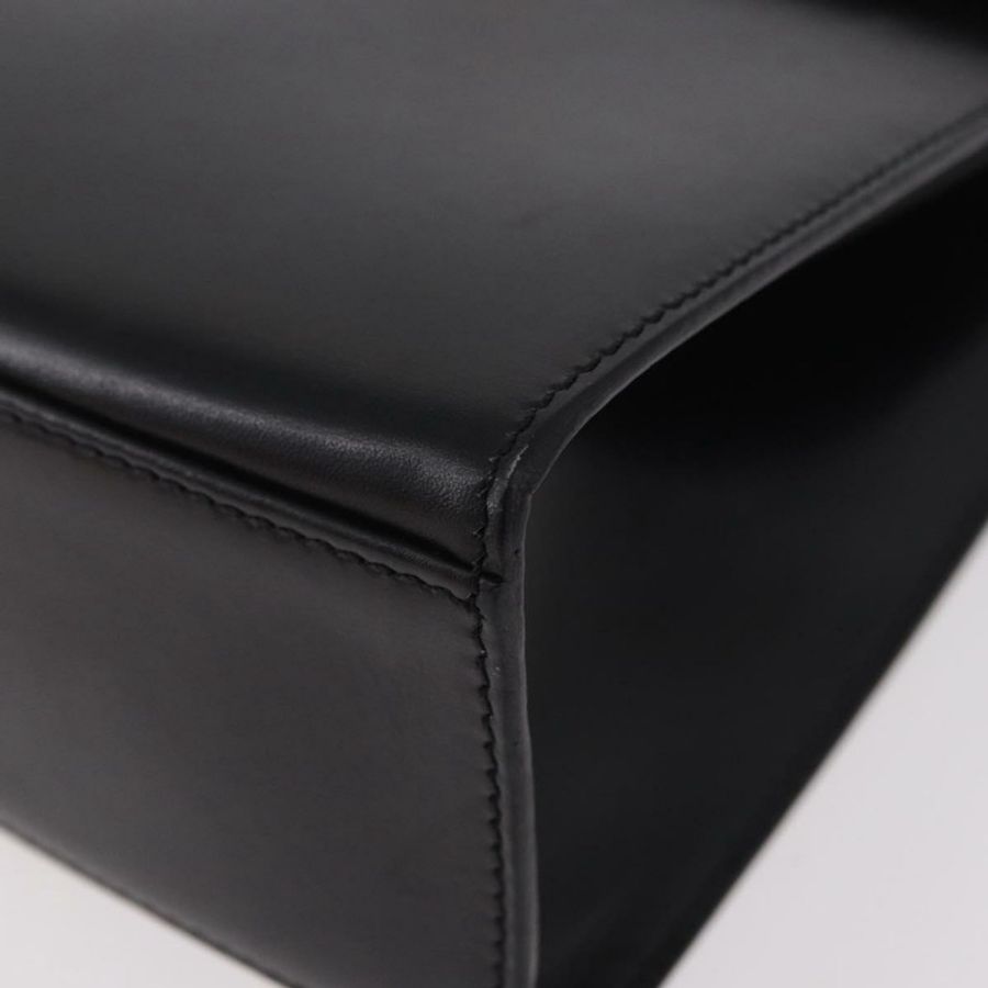 【日本直送】CELINE 手提包 皮革 黑色 金色 正品 185644V-13