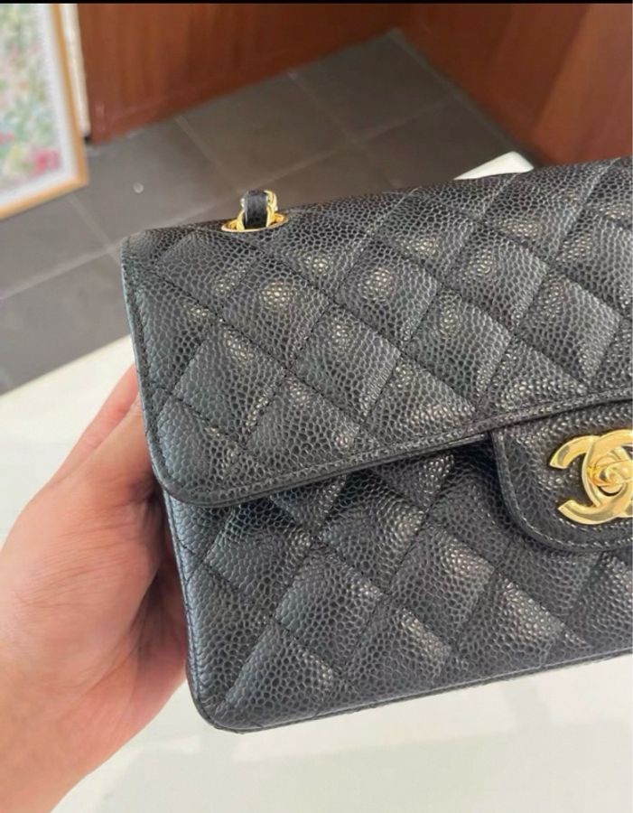 CHANEL 香奈兒 CF25 calf skin-2