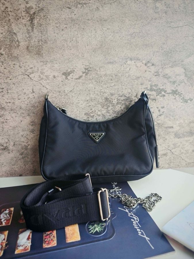 prada 普拉達三合一  缺零錢包-0