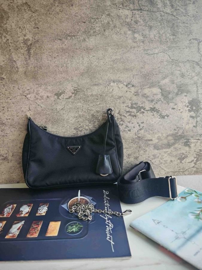 prada 普拉達三合一  缺零錢包-5