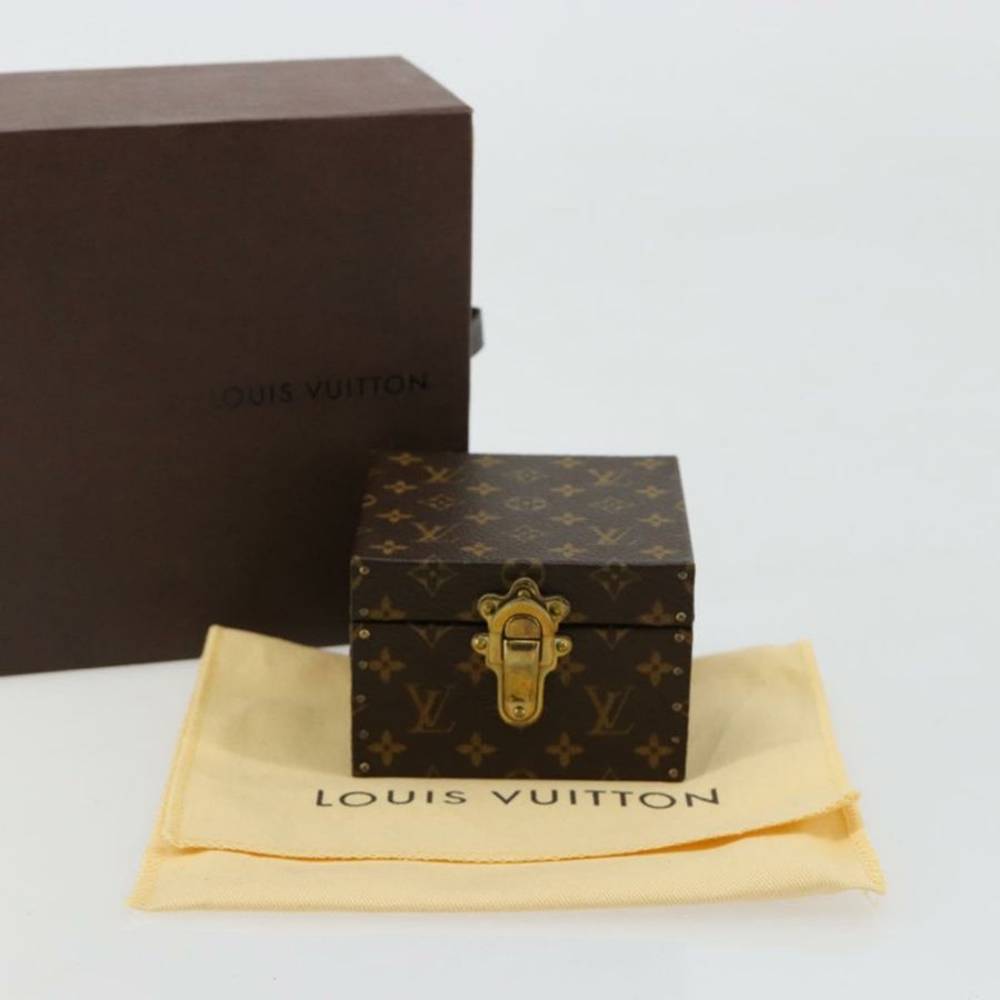 【日本直送】路易威登 Monogram Eccrine Declaration 珠寶盒 M21010 LV Auth 181141V-11