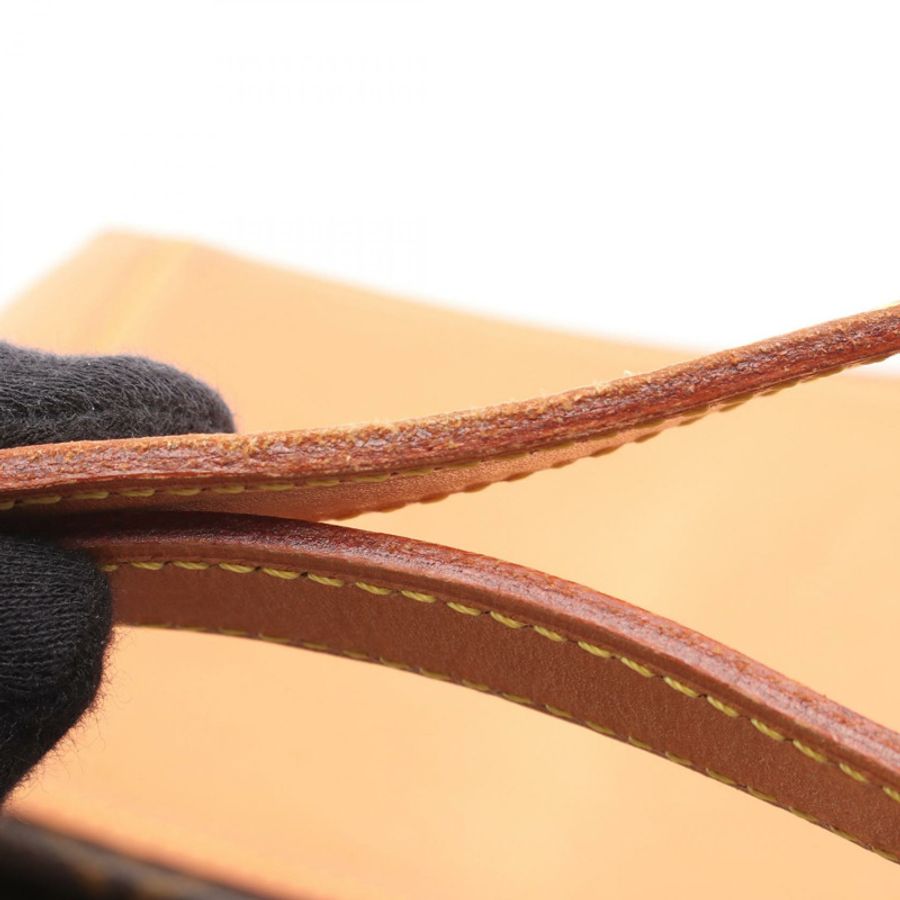 路易威登 Cabas Mezzo 手提單肩包 M51151 Monogram 皮革 棕色 二手-9