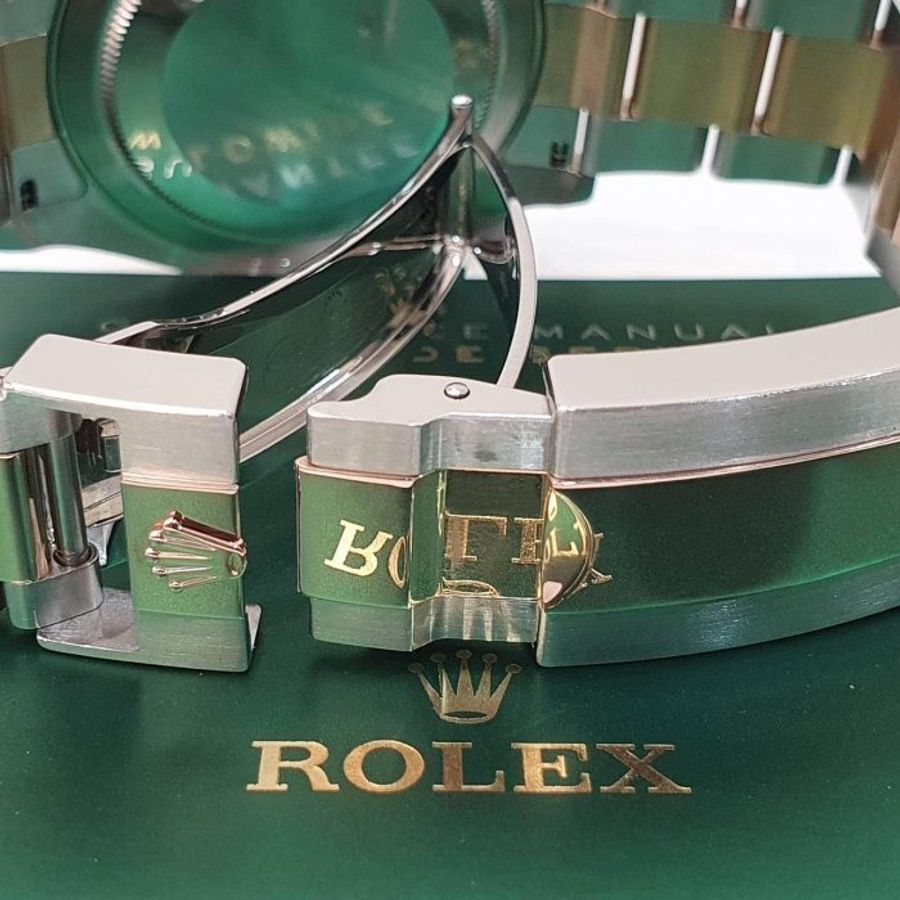 【大眾名錶】ROLEX 勞力士 126621 Yacht-Master 2021/05綠卡 永恆玫瑰金 巧克力面盤 錶徑40mm B1214-7