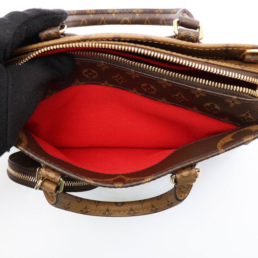 棕色 原花帆布 OnTheGo East West 兩用包【LOUIS VUITTON LV 路易威登】 M46653-2