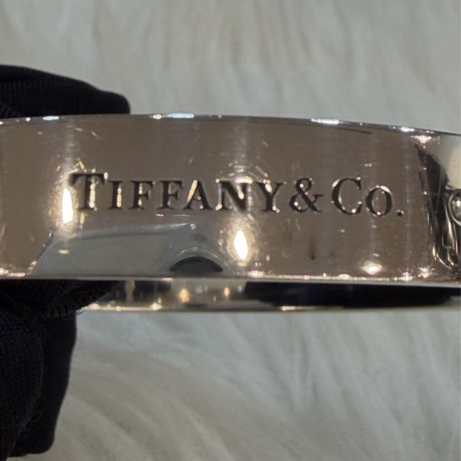 TIFFANY KEYHOLE 925 蒂芬妮 鑽石 純銀 鎖孔 手環 手鐲-20