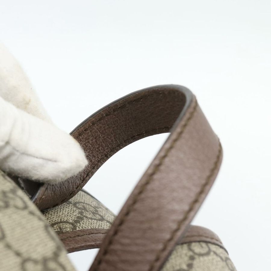 【日本直送】GUCCI GUCCI x Disney GG Supreme 雙肩包 PVC 米色 552884 正品 185480M-13