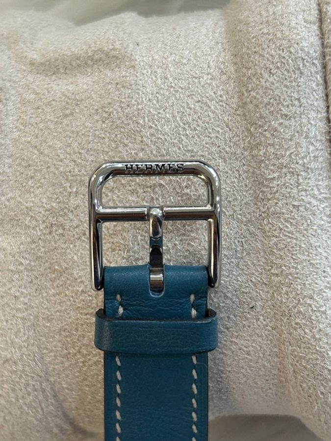 Hermes HH1.210 原鑲鑽 石英腕錶-3