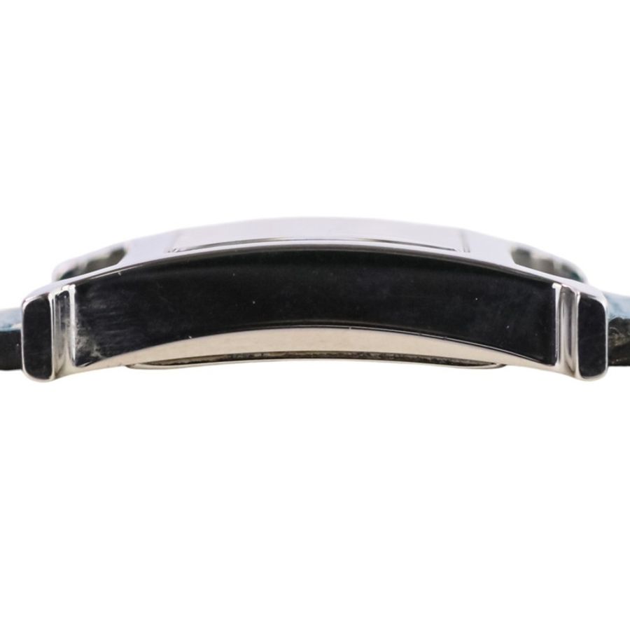 愛馬仕 H-Watch HH1.210 白色錶盤 藍色銀色女士腕錶-7