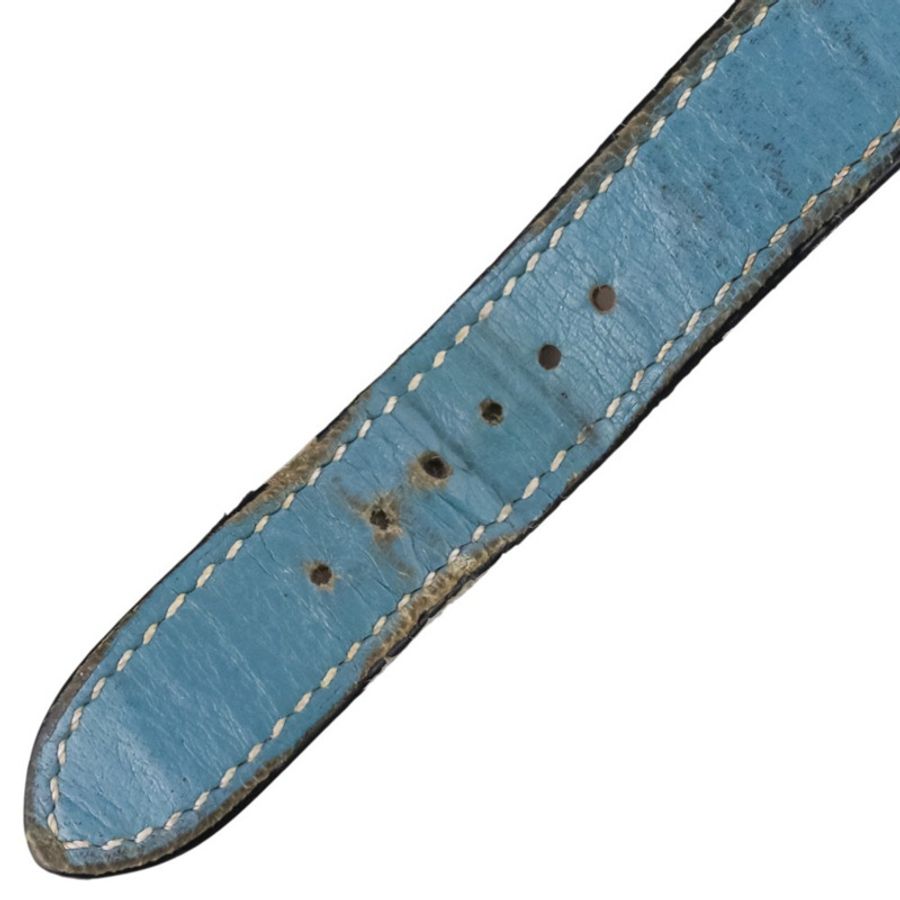 愛馬仕 H-Watch HH1.210 白色錶盤 藍色銀色女士腕錶-14