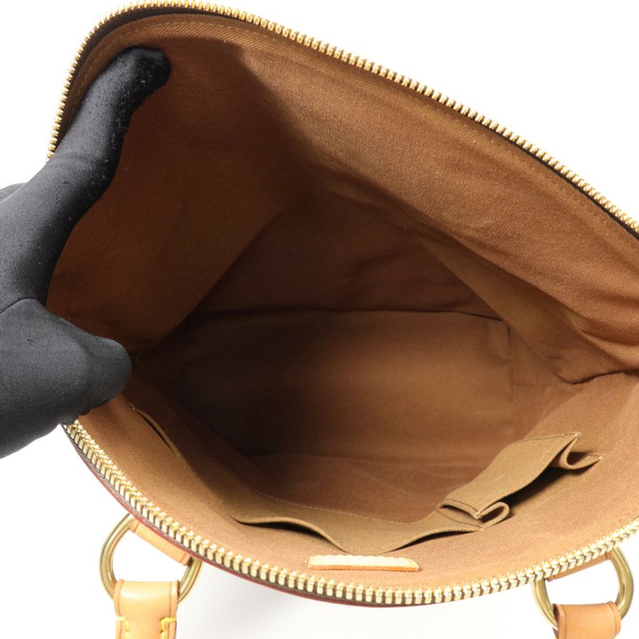 LOUIS VUITTON Monogram Lockit手挽袋-4