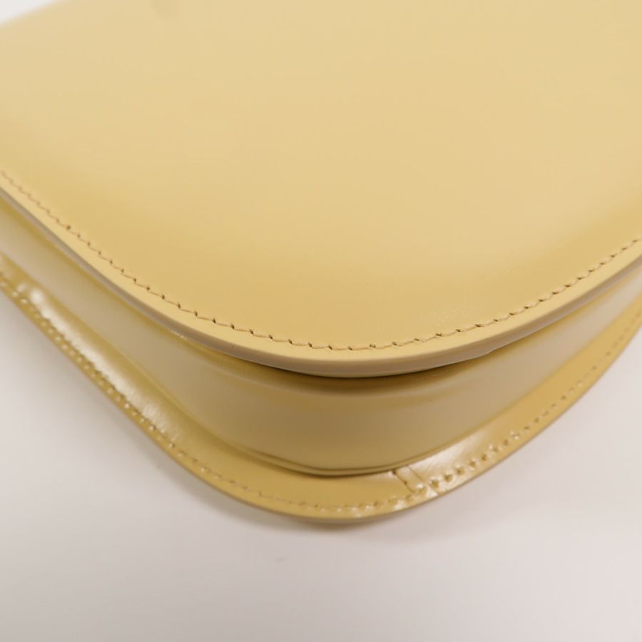 CELINE 牛皮皮革Besace Clea鏈帶肩背袋-15