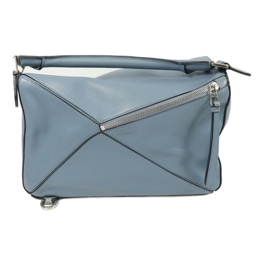 LOEWE 牛皮皮革Puzzle Medium手挽肩背兩用袋-2