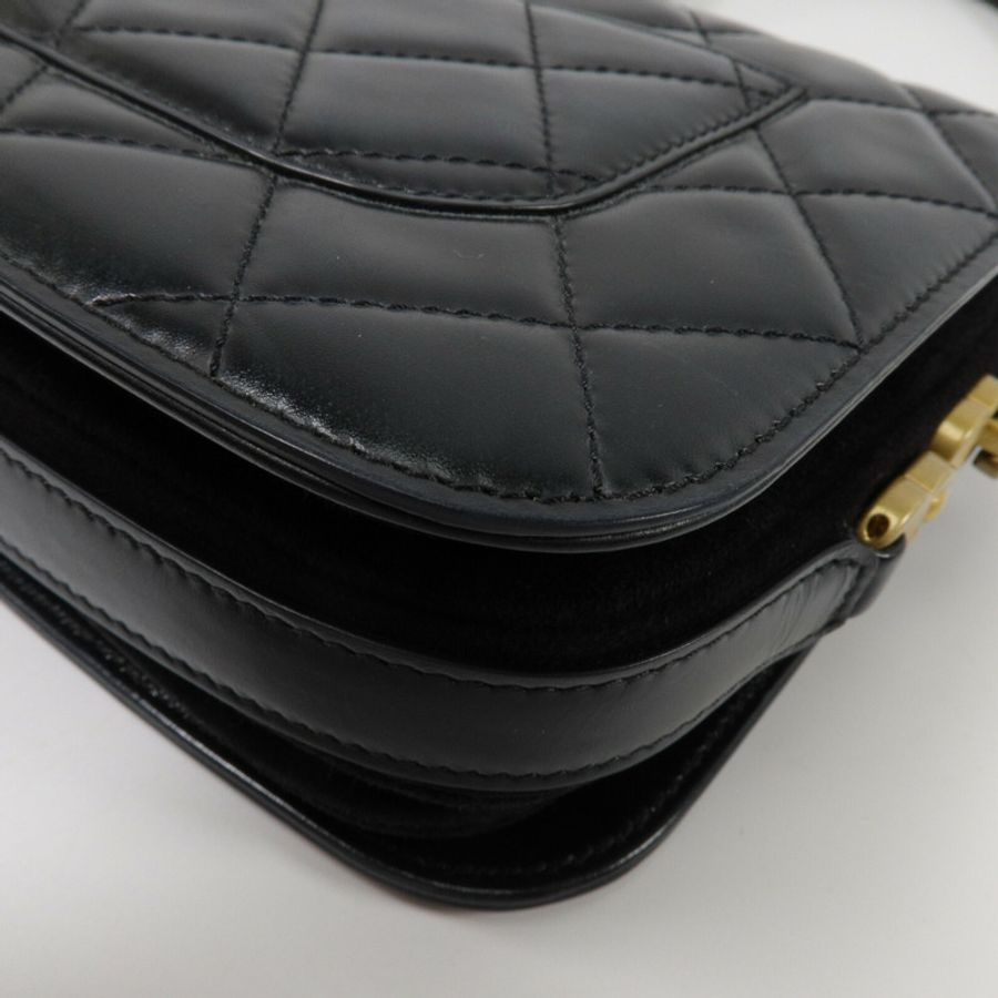 CHANEL 牛皮皮革Mini Messenger Bag-12