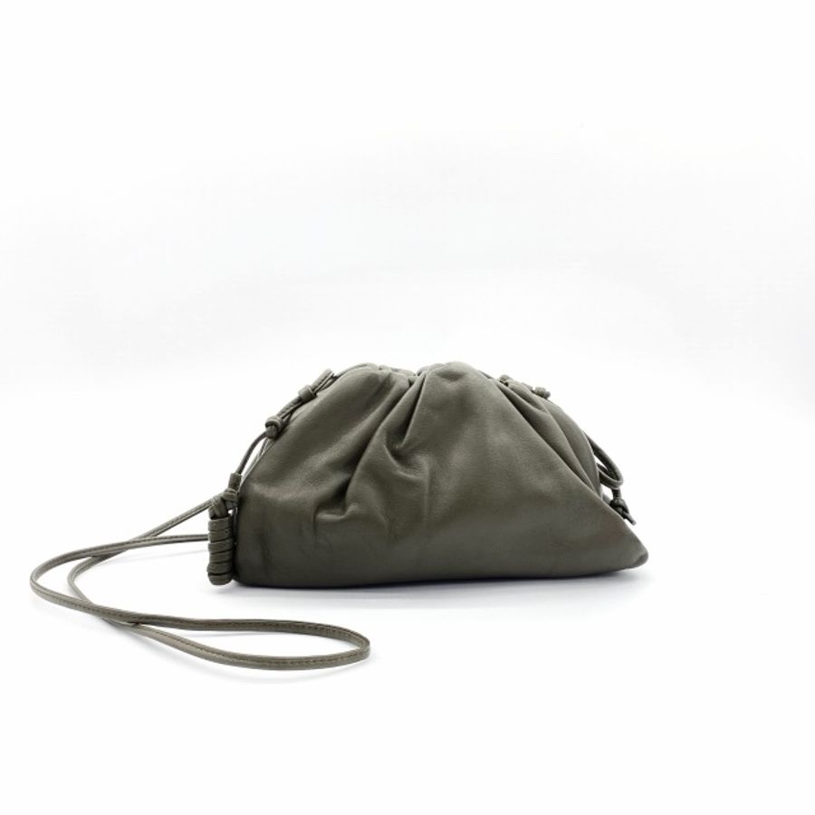 Bottega Veneta THE POUCH MINI 軍綠斜背包/雲朵包-2