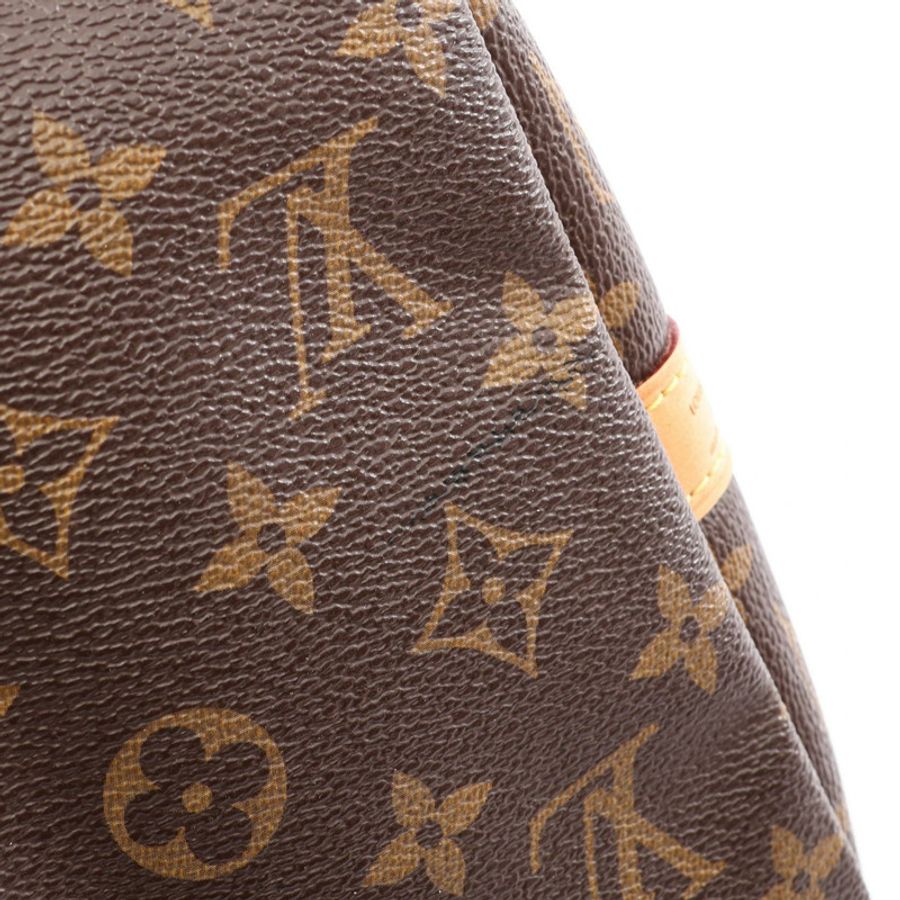 路易威登 Speedy Bandouriere 30 手提包 M43231 Monogram World Tour 棕色-9