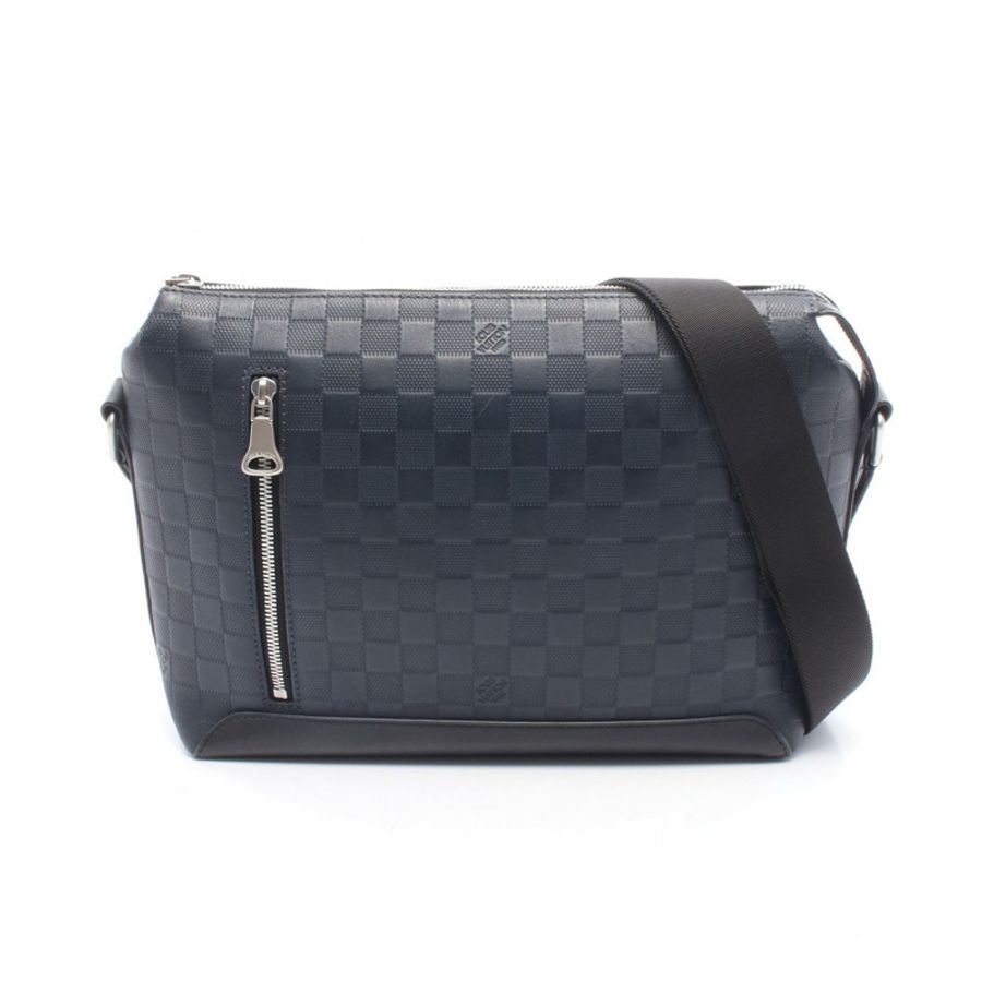 路易威登 Discovery Messenger PM 單肩包 N42416 Damier Infini Astral LV-0