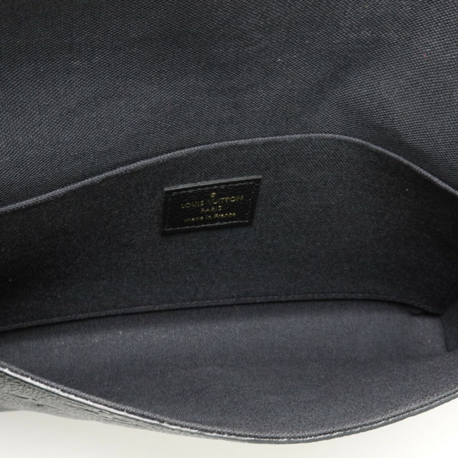 LOUIS VUITTON Monogram Empreinte Felicie Pochette 金扣鏈帶肩背袋-4