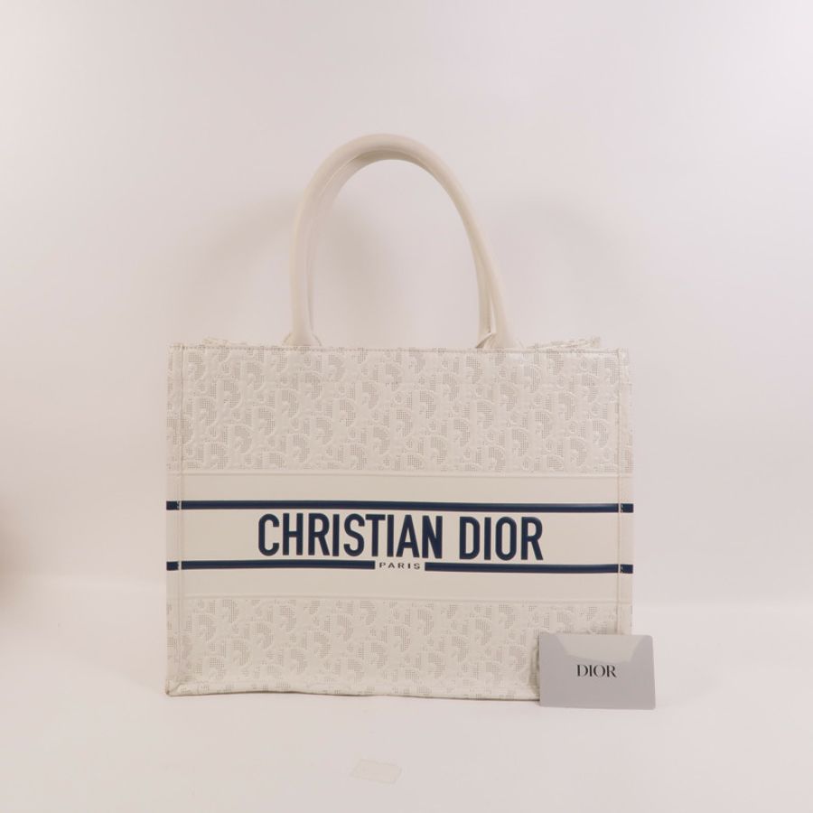 Dior 牛皮皮革Book Tote Medium手挽袋-10