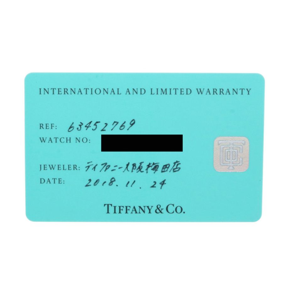 Tiffany Atlas 雙指針腕錶，不鏽鋼，石英，男士，63452769。-9