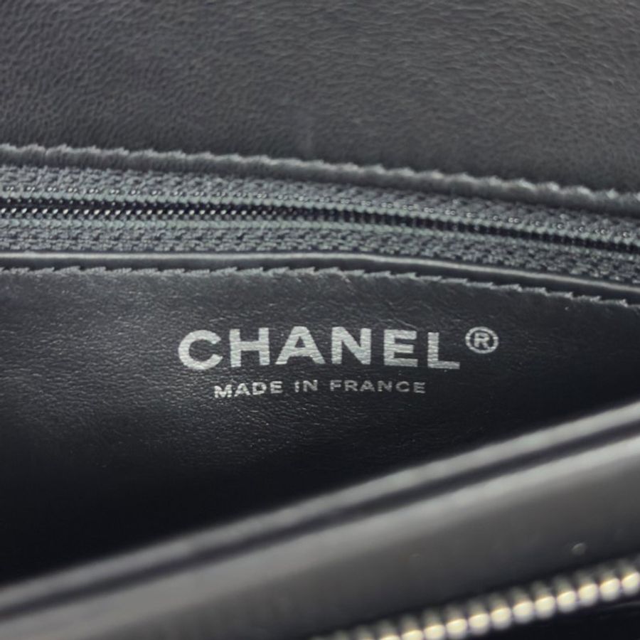 CHANEL CC 水鑽 流蘇 手包-17