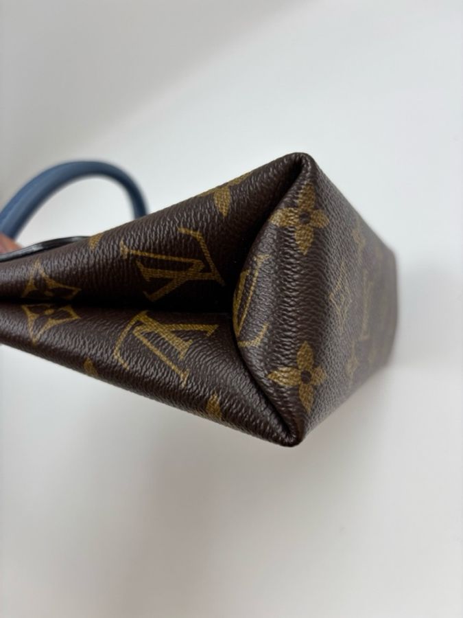 路易威登/Louis Vuitton M44321 藍色鎖頭包 芯片款-7