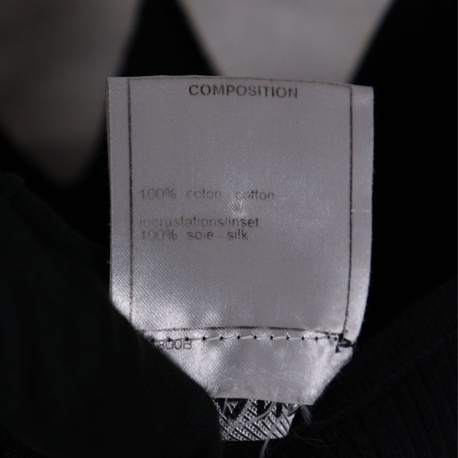 Chanel 06年蓝白拼接蝴蝶结针织吊带背心上衣外套-15
