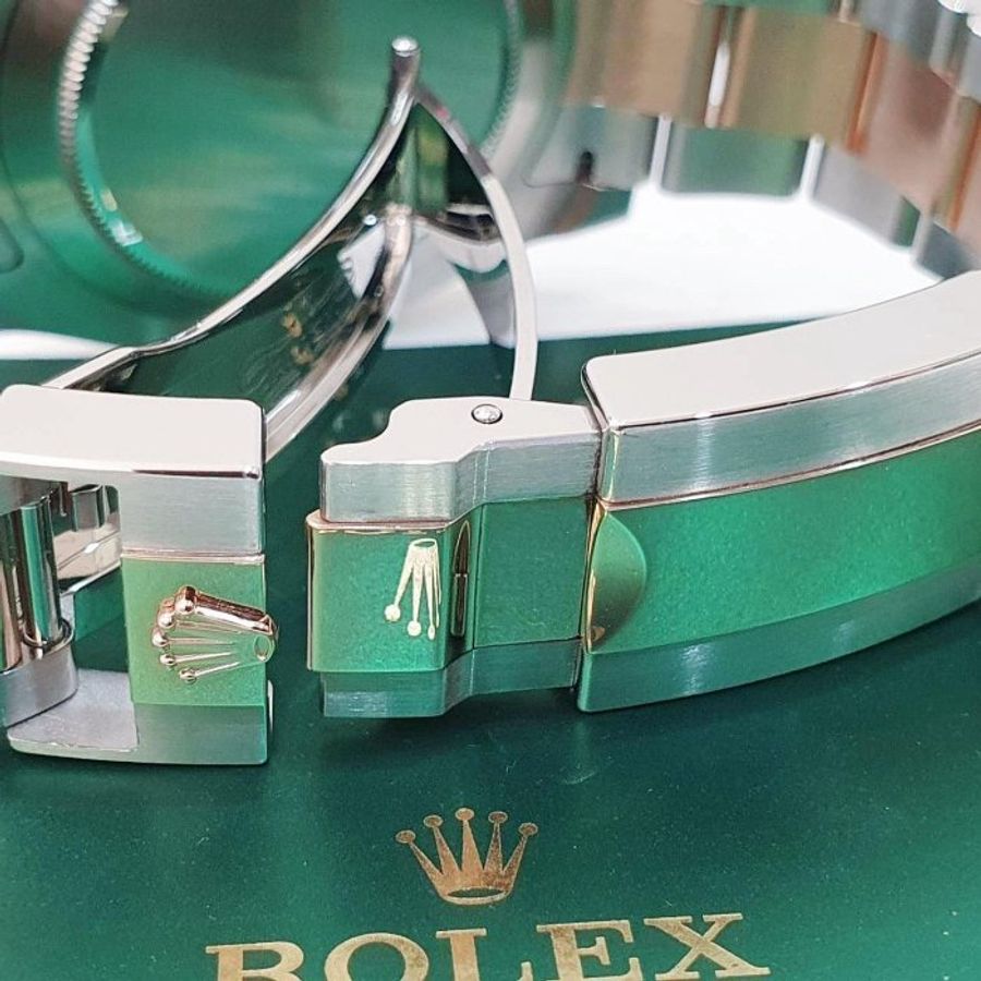 【大眾名錶】ROLEX 勞力士 116681 Yacht-Master II 18K玫瑰半金 玫瑰金大遊艇 2021/09 大眾名錶B1225-8